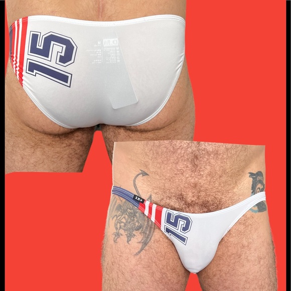 Swim swimwear swimsuit Briefs Men Sexy and comfy gay and straight - Picture 3 of 6